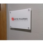 Placa para Entrada